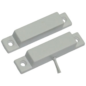 Извещатель магнитоконтактный Smartec ST-DM120NC-WT (белый, накладной, пластик, 65 х 13 х 13 мм)