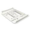 кронштейн cambox mak1111 wht (металл. основание для крепления монт. коробок и камер, 110x120x12 мм) в Калининграде, цена.