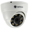 Купить купольная камера видеонаблюдения optimus ahd-h025.0(2.8)f (2.8, 5мп, blc, full color, ик 20м) в Калининграде, цена, сравнение характеристик, в наличии в магазинах ТД Безопасный Город