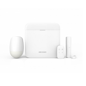 Комплект охранной системы Hikvision KIT AX PRO DS-PWA64-KIT-WE(RU) (DS-PWA64-L-WE(RU)+ИК+СМК+Пульт)