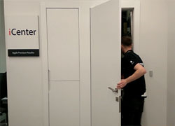 Контроль доступа на Icenter в ТРЦ Европа 