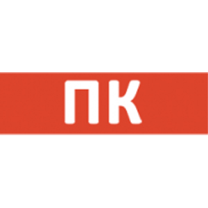 Сменная надпись (вставка) SLT "ПК" (Для вставки в SLT Т 12/220-РИП ОСНОВА, Красный фон)