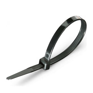 Хомут-стяжка Amatek AK-NCT-B4.8*300 (Черный, Нейлон, 300x4.8 мм, Упаковка 100 шт.)