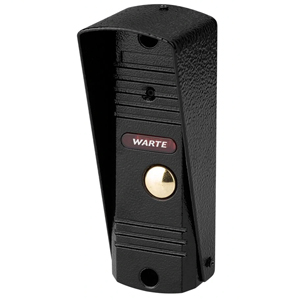 Вызывная панель WARTE-DP-01 (АККОРД 90) (Черный, Накладной, 90°, 800 ТВЛ, CVBS, Реле, ИК 3м, IP65)