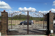 Установка автоматики на распашные ворота 