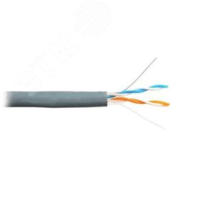 Кабель U/UTPнг(A)-LSLTx кат.5e 4х2х0.5 "Витая пара" (соответствует индексу пож. без-ти П1б.8.2.1.2)
