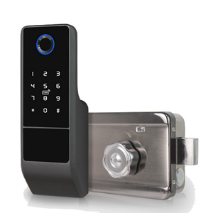 Электронный замок TTLOCK-GRIZZLY v1 (уличный, пин-код/отп. пальца/Mifare/Bluetooth, TTLock)