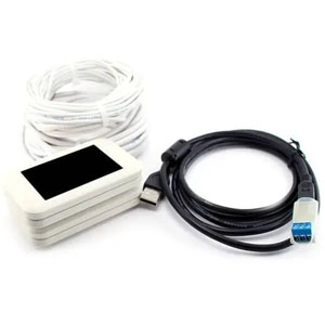 Счетчик посетителей проводной M-COUNT MC-USB-W (USB модуль связи, БП, провода, кронштейны, ПО)