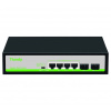 Купить коммутатор tiandy tc-p3s06 (h/0402/at/60) (l2, 6 портов: 4 poe 10/100/1000 мб/с, 2 sfp 1 гб/с, бюджет 60 вт, watchdog, vlan, металл) в Калининграде, цена, сравнение характеристик, в наличии в магазинах ТД Безопасный Город