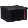 настенный телекоммуникационный шкаф w&t c066050bwtwof (6u, 19", 600x355x500 мм, черный, дверь - металл+стекло) в Калининграде, цена.