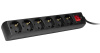 Купить сетевой фильтр 1.8м (5 розеток) черный в Калининграде, цена, сравнение характеристик, в наличии в магазинах ТД Безопасный Город
