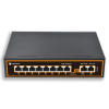 коммутатор optimus u1e-8f/2f (12-24v) (l2, 10 портов: 8 poe, 2 uplink 10/100 мб/с, бюджет poe 120 вт, watchdog) в Калининграде, цена.