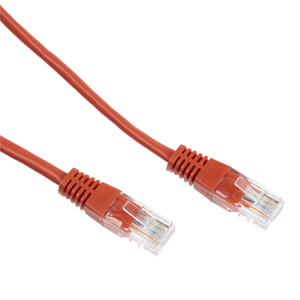 Патч-корд W&T WT-2038A UTP (Красный, 4 Пары, Cat.5e, 0.5 м)