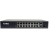 Купить коммутатор amatek an-s18p16-300 (1u, 18 портов: 16 poe+ 100мб/с, 1 uplink, 1 combo 1 гб/с, бюджет poe 300 вт, vlan, грозозащита 6 кв, акт. охлаждение) в Калининграде, цена, сравнение характеристик, в наличии в магазинах ТД Безопасный Город