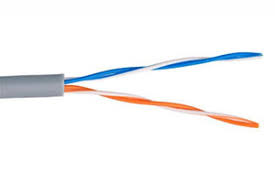 Кабель UTP 2x2x0,5 кат.5 "Витая пара" медная