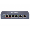 коммутатор iflow f-sw-eu206poe-v/l (6 портов: 4 poe, 2 uplink 10/100 мб/с, бюджет poe 35 вт, грозозащита 6 кв, металл, бп в комплекте) в Калининграде, цена.