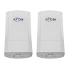 точка доступа matrixtech an-wb5m124 (компл. из 2 шт.) (ethernet 10/100 мб/с, wifi 5 ггц, 450 мб/с) в Калининграде, цена.