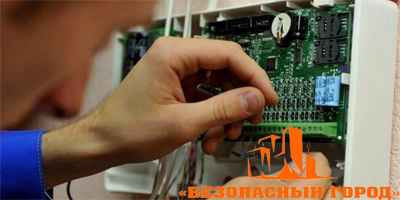 Установка охранных сигнализаций