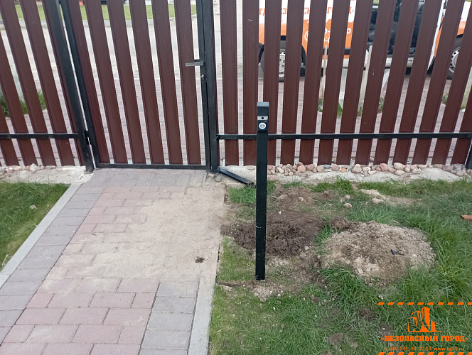 Контроль доступа на калитку - беспроводной видеодомофон