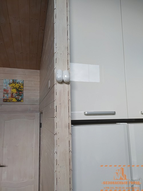 Установка охранной сигнализации на коттедж