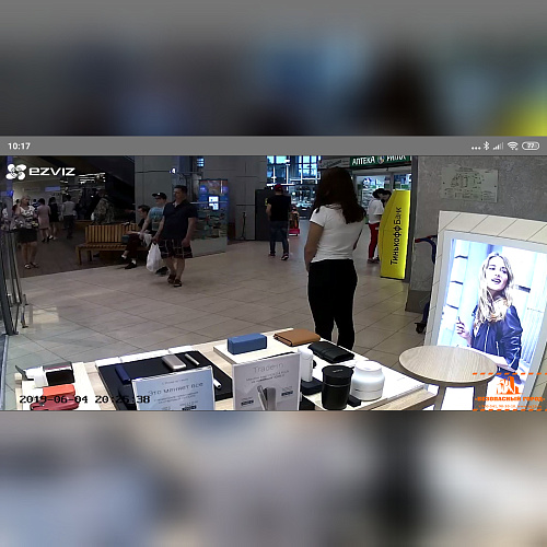 Установка беспроводных камер EZVIZ