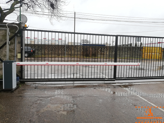 Установка шлагбаума в Калининграде