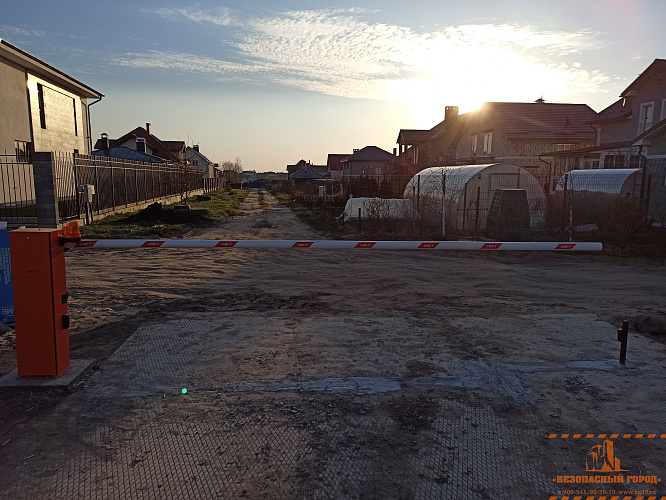 Установка шлагбаумов в Калининградской области