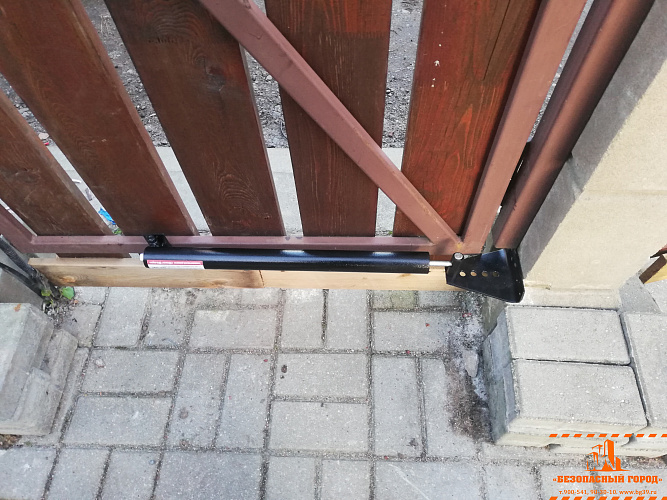 Система контроля доступа с видеодомофоном на калитку