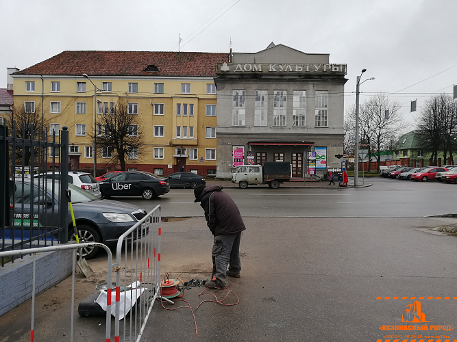 Установка шлагбаума на ГО ЧС