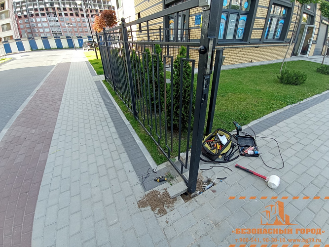 Домофон (СКУД) на калитку в офисы