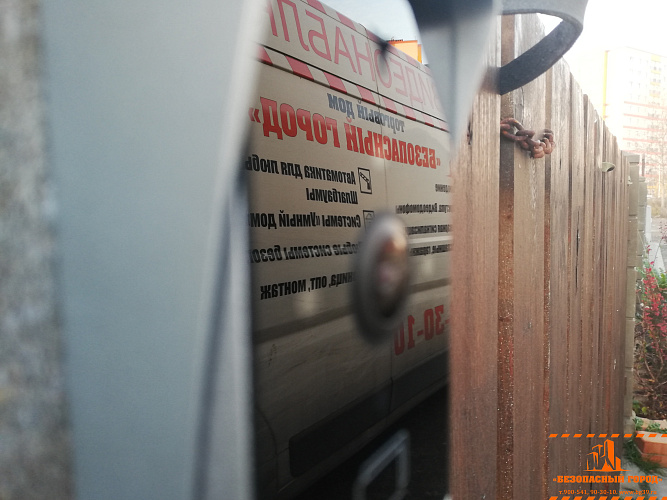 Система контроля доступа с видеодомофоном на калитку