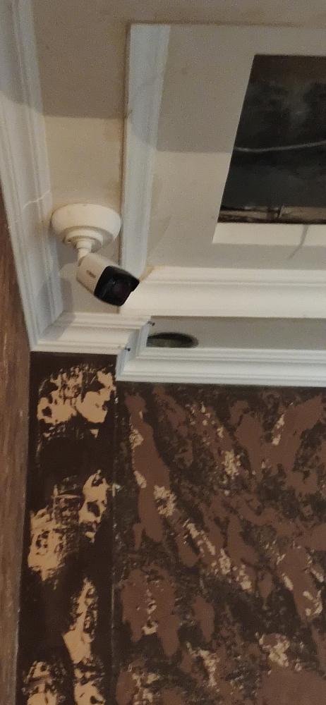 Установка камер видеонаблюдения
